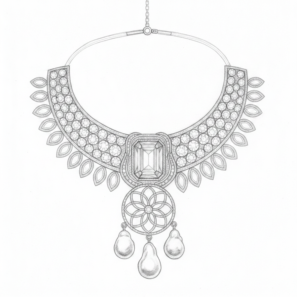 A Bridal Crescent