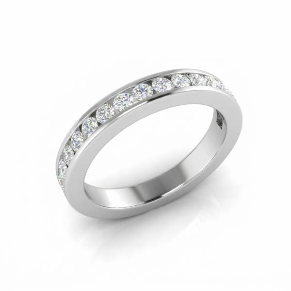 Channel Set Diamond Eternity Band
