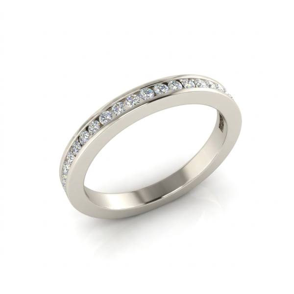Channel Set Diamond Eternity Band